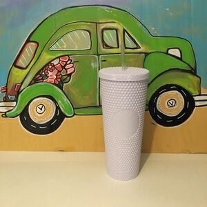 Starbucks 24 oz white Tumbler